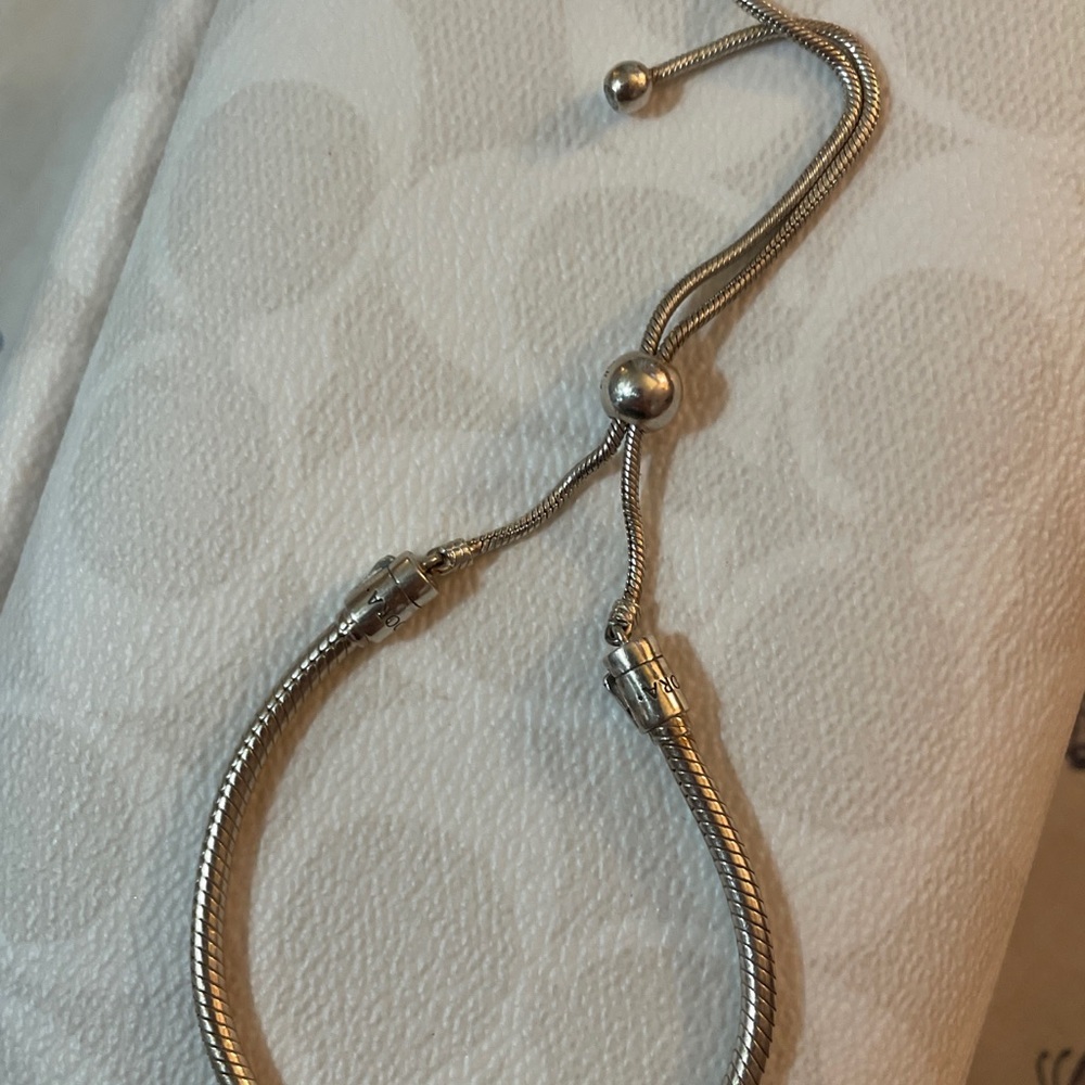 Pandora bracelet with charm